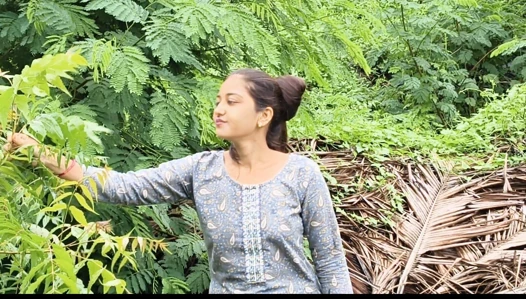 Village girl sex in farm house enjoy with birds sounds