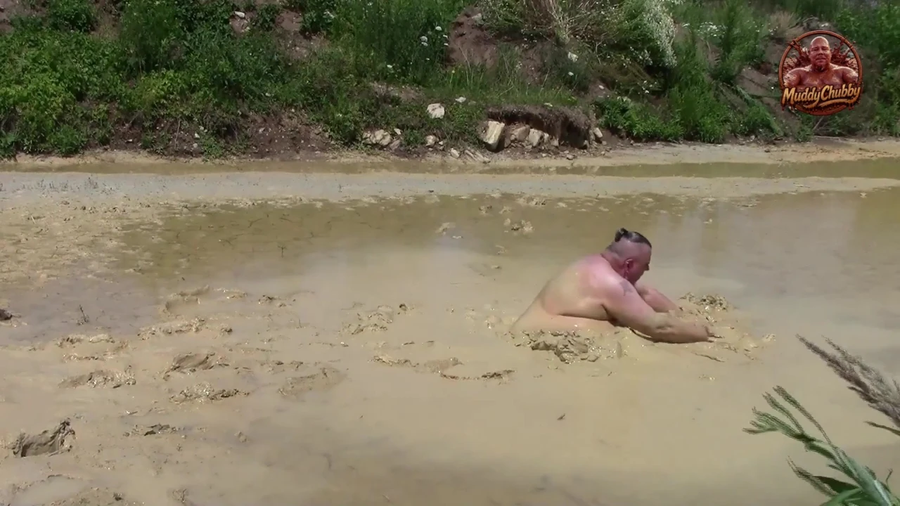 Me Playing in Deep Light Mud