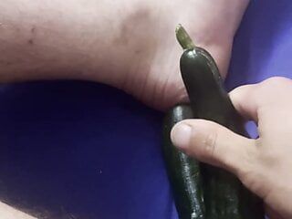 Young college student inserting 2 cucumbers at home alone in his small ass Switzerland Webcam anal solo amateur