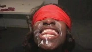 Black amateur girlfriend awesome bukkake