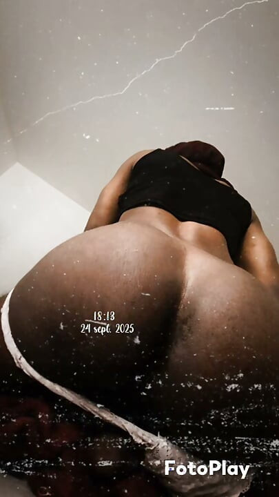 U like to see my bubble black Ass like that ?