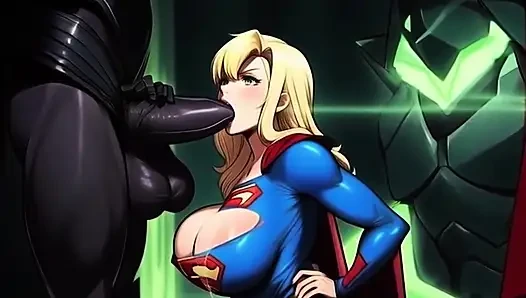 Supergirl Gets Tied Up And Toyed AGAIN