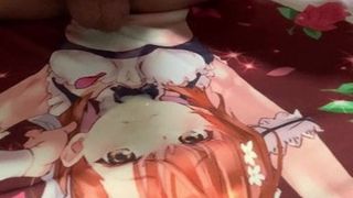 anime Tshirt bukkake Mikoto Misaka