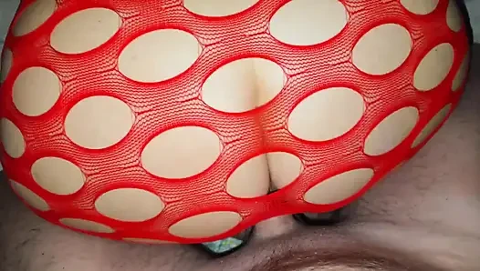 She's Being Fucked Through a Hole in Her Outfit