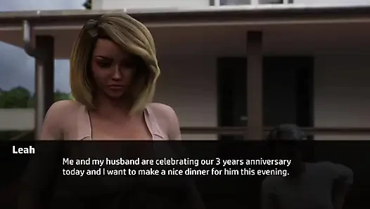 Orta yaşlı seksi kadın deresi #18 - Johannes Hanna'nın göğüslerini görünce sikildi