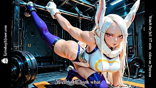 POV: You're destroying Mirko’s tight bunny pussy