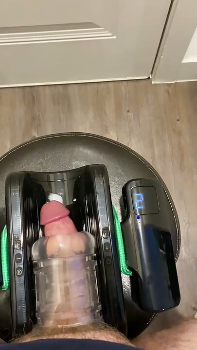 Power Stroker Toy Makes Me Cum Multiple Times!