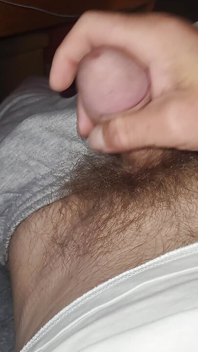 Playing with My Hairy Dick