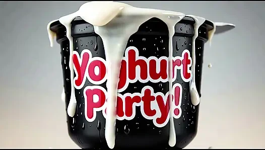 Yoghurt Party Vol. 1: Psycho Harley & Classic Lara POV (Deepthroat, Facial, AI Animation)