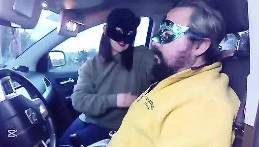 Пощечина в машине