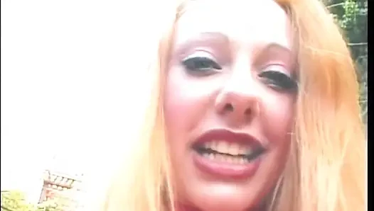 Vintage Redhead MILF Porn Fucked by Three Monster Black Cocks