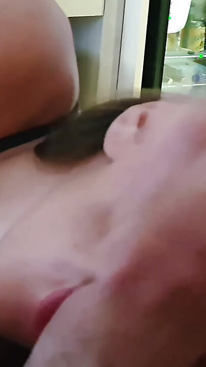 She Woke up to Be Mouth Fucked - Hot Brunette Teen 18yo Ready to Give Hardcore Blowjob in POV