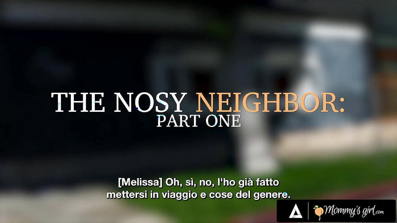 MOMMY'S GIRL - Nosy Neighbor Caught MILF Reena Sky & Stepdaughter Tiffany Watson - ITALIAN SUBTITLES