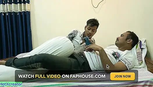 Cheating Girlfriend Shared for Fucking! Indian Threesome Sex