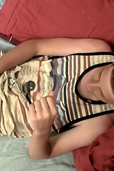 Straight Guy Daniel Enjoys Showing off
