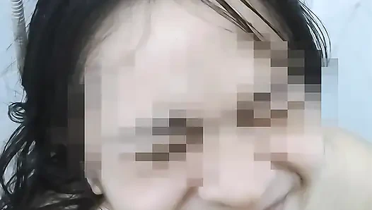 High School Girl Sucks Her Teacher's Cock in the Toilet Behind the School For Better Grade - Minokiiko