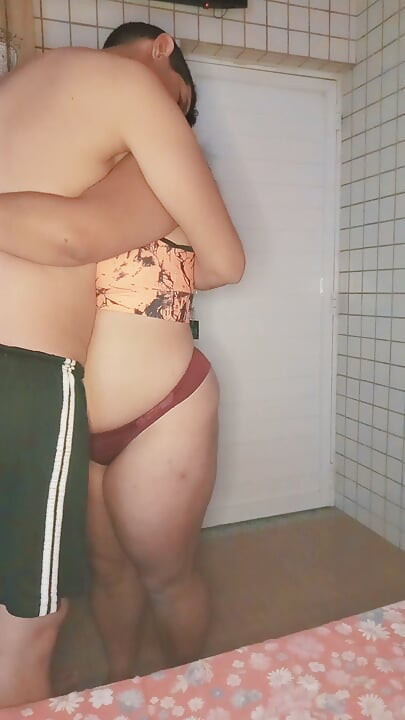 Running My Hand Over My Stepsister's Pussy