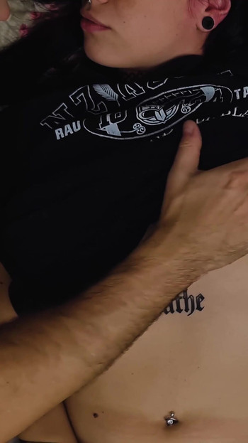 Must-see moment from "very hard orgasm while masturbating and beeing nipple played - Unlimited Orgasm"
