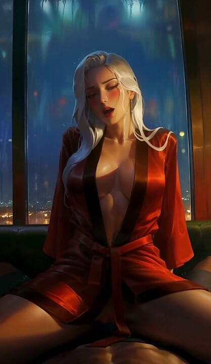 Virtual AI Kink Presents: 비 오는 밤의 미녀