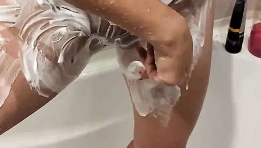 Naked Stepsister in Shower