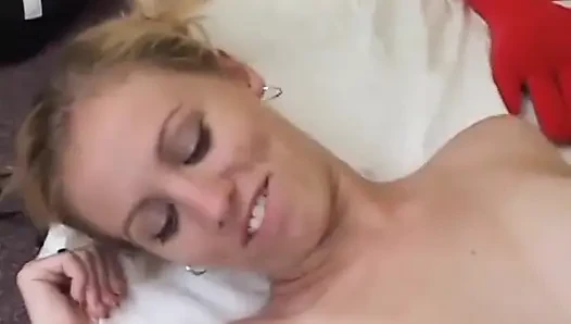 Big dick sucking sexy blonde petite ass fucking
