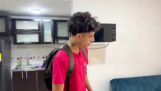 Sexy stepmom Shares hotel room with stepson and ends up in a rich fuck
