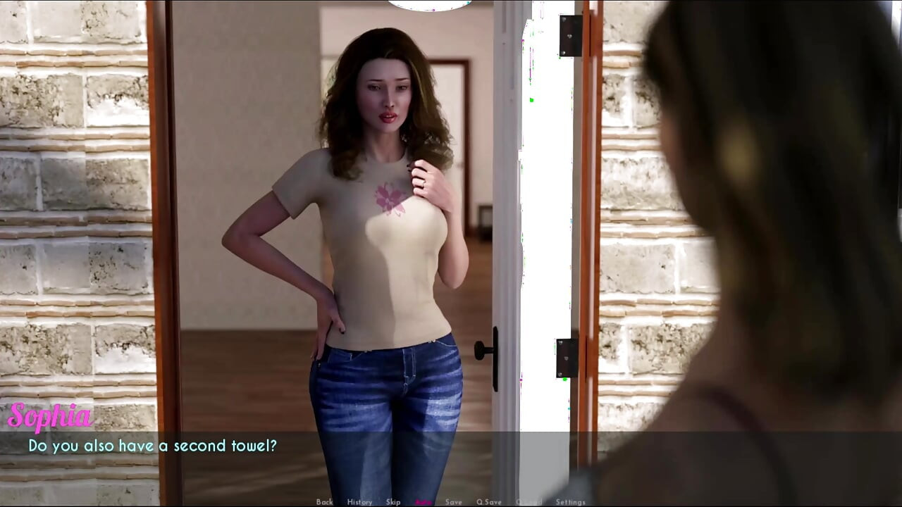 Dia 3 - Grátis - Parte 3 - Ellie e Sophia se divertiram maravilhosamente na piscina