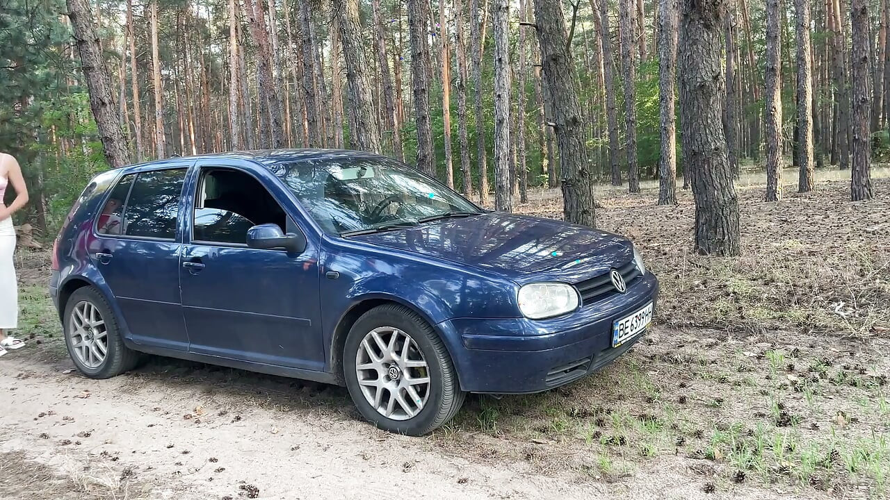 Acelerando seu homem para o clímax do colapso do carro real!