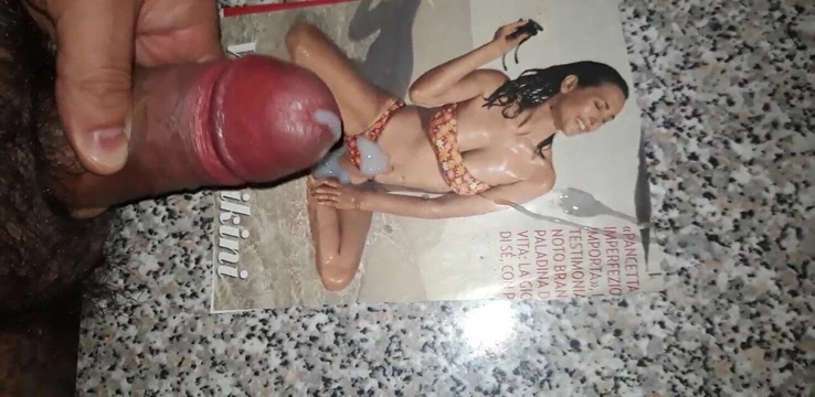 Cum tribute for Caterina Balivo