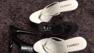 Flip flop heels