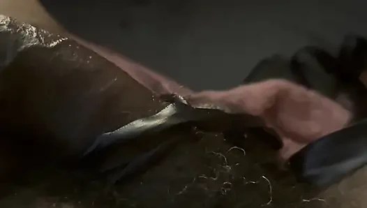 White girl milks BBC stupid slut