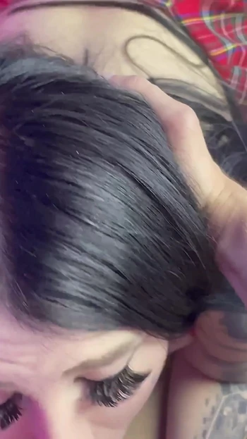 Stunning moment from "A young student fucked a fatal beauty with big tits"