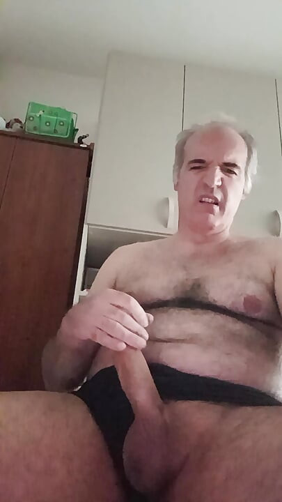 A Long Hot Masturbation of My Hard Cock on a Saturday in July