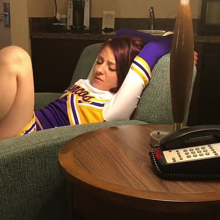 Cheerleader tryout