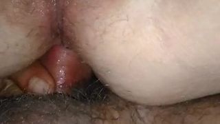 Creampie anal mature