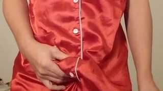 Satin Pajamas Dress