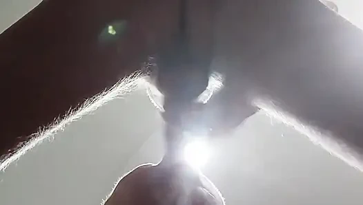 Sucking Dick and Getting a Mouthful of My Cum