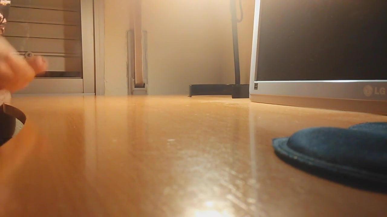 Nut on desk