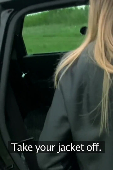 Fake Cop - Nerdy Perky Tit Driver Creampied by Cop