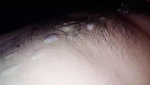 ağır çekimde kalın cum büyük bir yük için benim horoz mastürbasyon