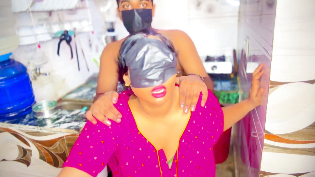 Desi Bhabhi and Devar Hot Romance in Kitchen Desi Cooking & Fun