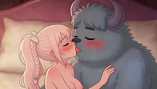 Monster Entered 18 Year Old Girl's Room and Got the Best Fuck of His Life
