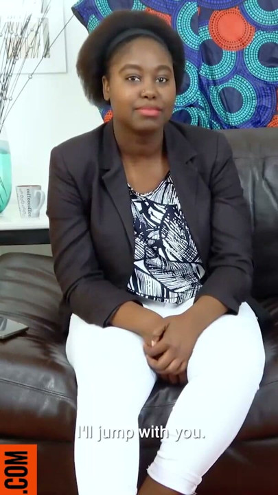Terminé FOLLÁNDOLE LA CARA a esta amateur NEGRA que entró con su CV y su mejor vestido | Clip 1