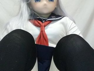 Kigurumi cosplay hibiki sự thủ dâm