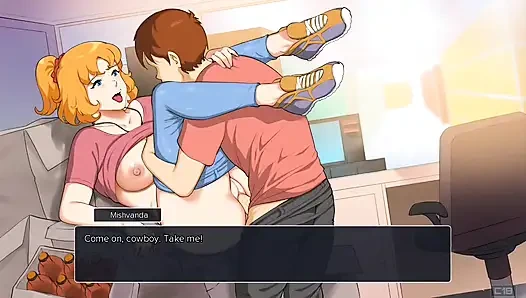 Бойфренд и подруга занимаются по-быстрячке