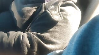 Playing with Pussy in Traffic