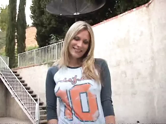 Amazing babe strokes big cock and gets a facial