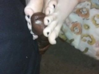 Wielkie stopy foot fetysz