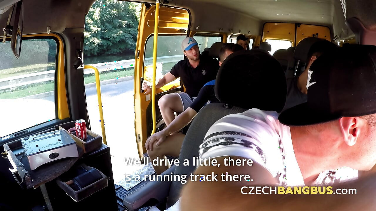 Tasty bukkake with a hairy MILF (Czech Bang Bus)