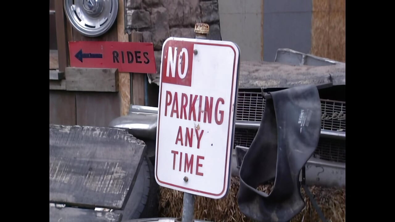 A Young Redhead Eager for Cock Rides Gas Station Attendant's Big Cock